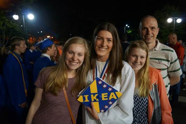 Elsa, utbytesstudent i Pennsylvania